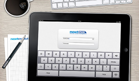 iPad_Graphik_Aufmacher Take the office with you: accessing company software with iPad (image: nextevolution)