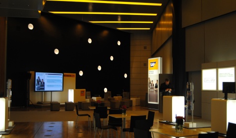 Live Demos at the SAP Congress for Banks (photo: Christiane Stagge)
