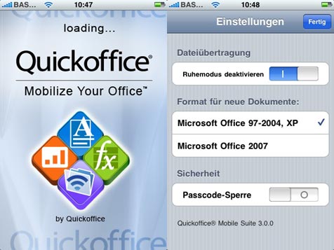 QuickOffice Mobile Suite QuickOffice Mobile Suite