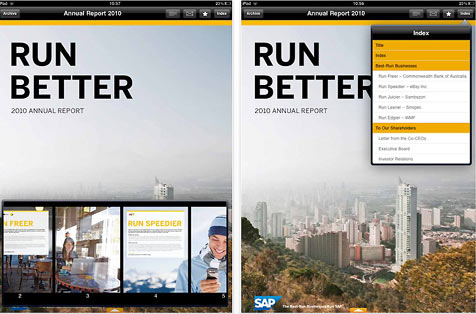Investor_Relations_Publications_2 Screenshot: Investor Relations Publications on iPad