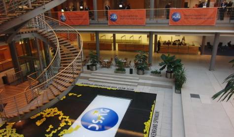 Hall at German-speaking SAP Users Group Convention