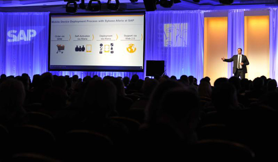 Photo: SAP's CIO Oliver Bussmann Addresses UKISUG Conference