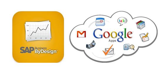 Graphic: SAP Business ByDesign and Google Apps